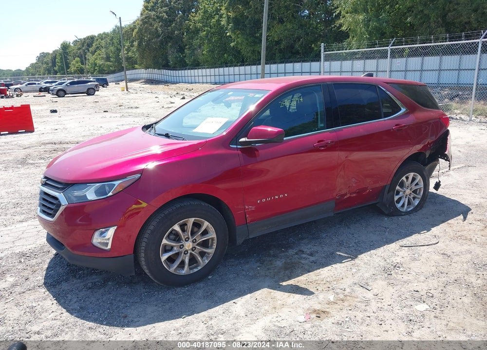 2020 CHEVROLET EQUINOX FWD LT 1.5L TURBO VIN: 2GNAXKEV3L6230151