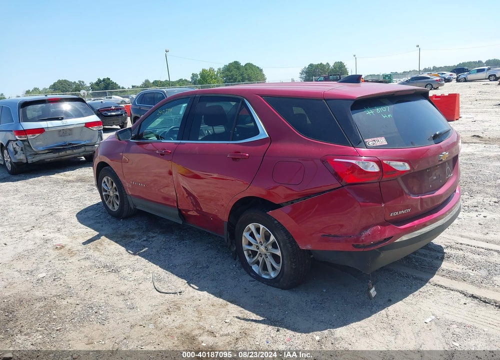 2020 CHEVROLET EQUINOX FWD LT 1.5L TURBO VIN: 2GNAXKEV3L6230151