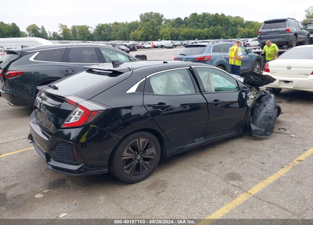 2018 HONDA CIVIC EX VIN: SHHFK7H57JU223571