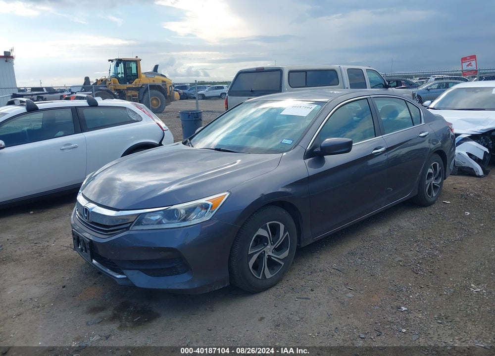 2016 HONDA ACCORD LX VIN: 1HGCR2F35GA244491