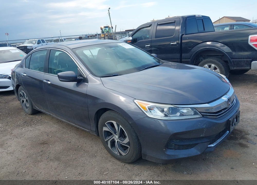 2016 HONDA ACCORD LX VIN: 1HGCR2F35GA244491