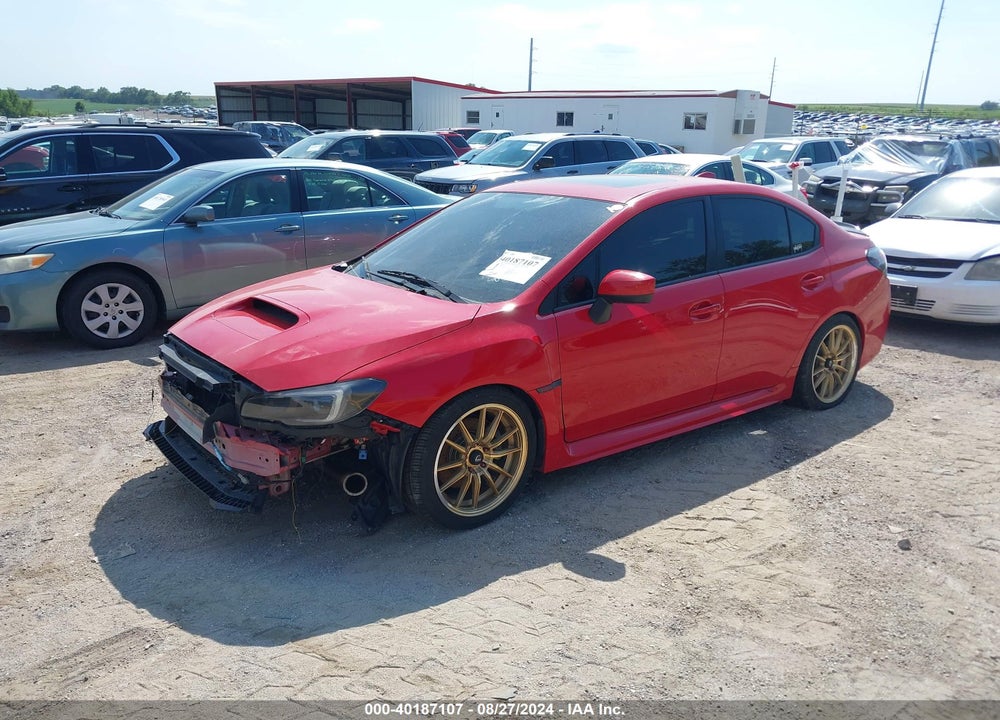 2019 SUBARU WRX PREMIUM VIN: JF1VA1C6XK9824830