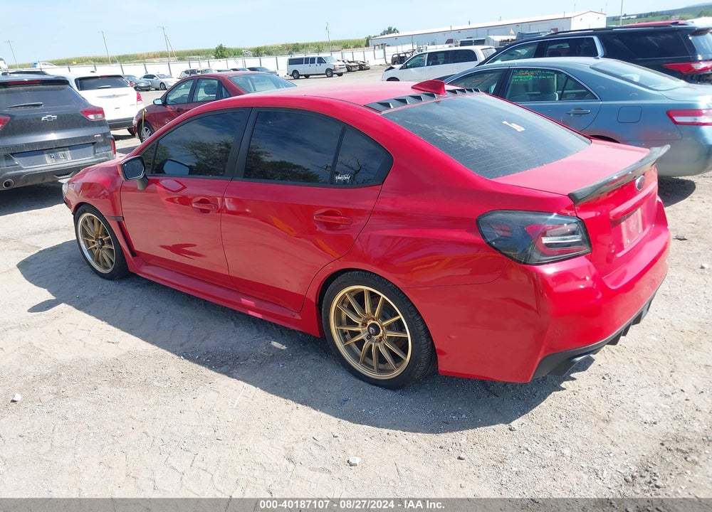 2019 SUBARU WRX PREMIUM VIN: JF1VA1C6XK9824830