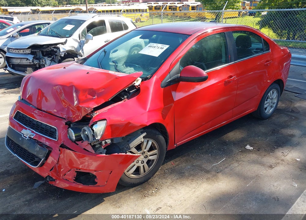 2013 CHEVROLET SONIC LT AUTO VIN: 1G1JC5SHXD4173107
