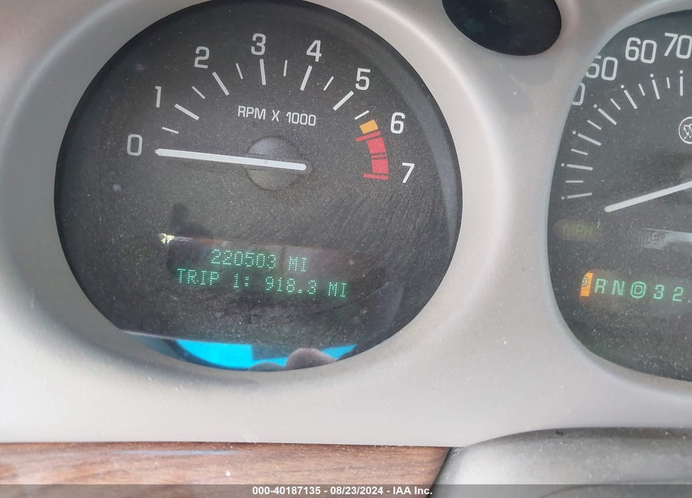 2001 BUICK LESABRE CUSTOM VIN: 1G4HP54K714133349