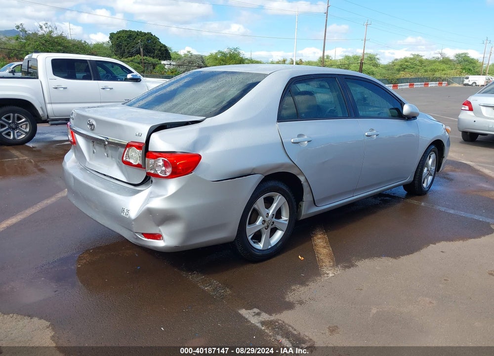 2012 TOYOTA COROLLA LE VIN: 2T1BU4EE4CC766347