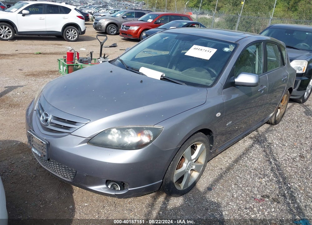 2005 MAZDA 3 S VIN: JM1BK343751252158