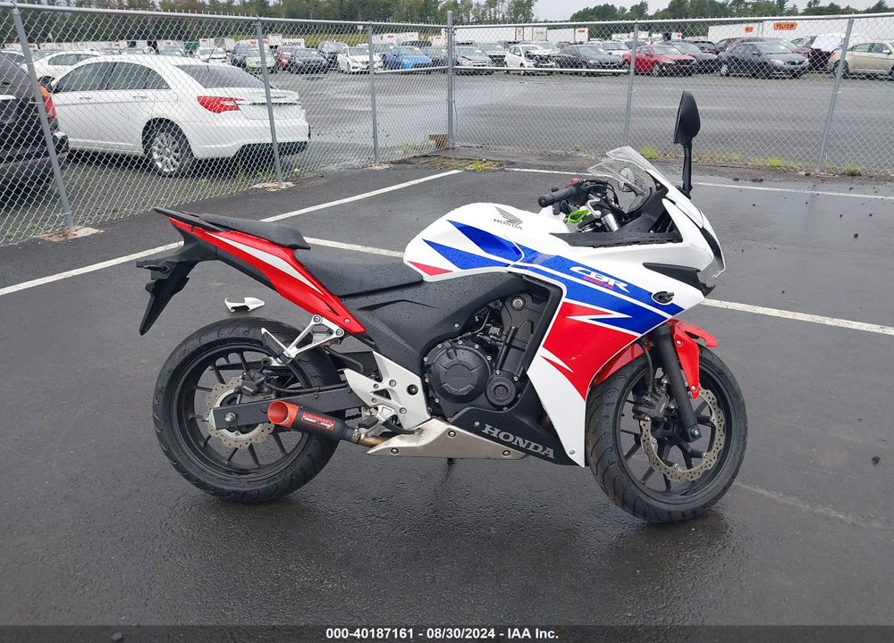 2014 HONDA CBR500 R VIN: MLHPC4468E5101466