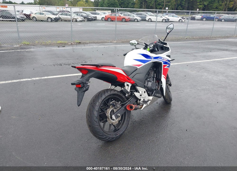 2014 HONDA CBR500 R VIN: MLHPC4468E5101466