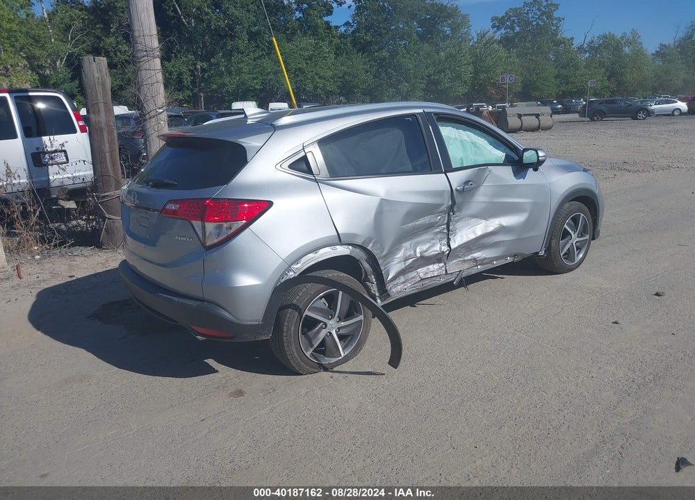 2022 HONDA HR-V AWD EX VIN: 3CZRU6H56NM751648