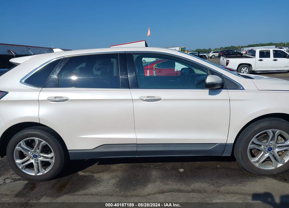 2017 FORD EDGE TITANIUM VIN: 2FMPK4K88HBB61530