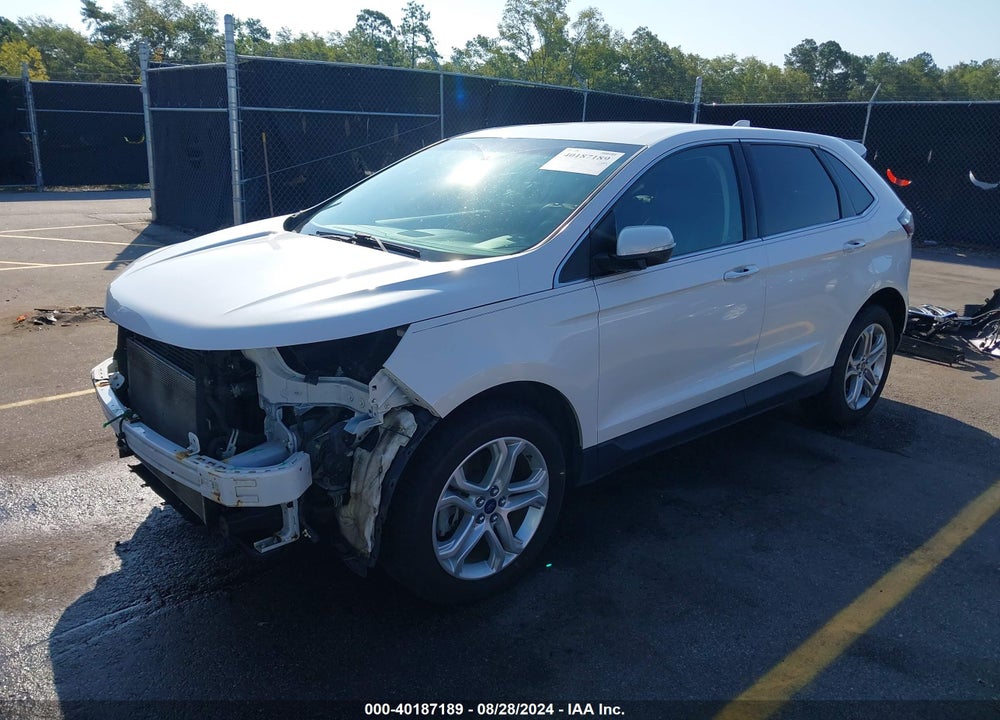 2017 FORD EDGE TITANIUM VIN: 2FMPK4K88HBB61530