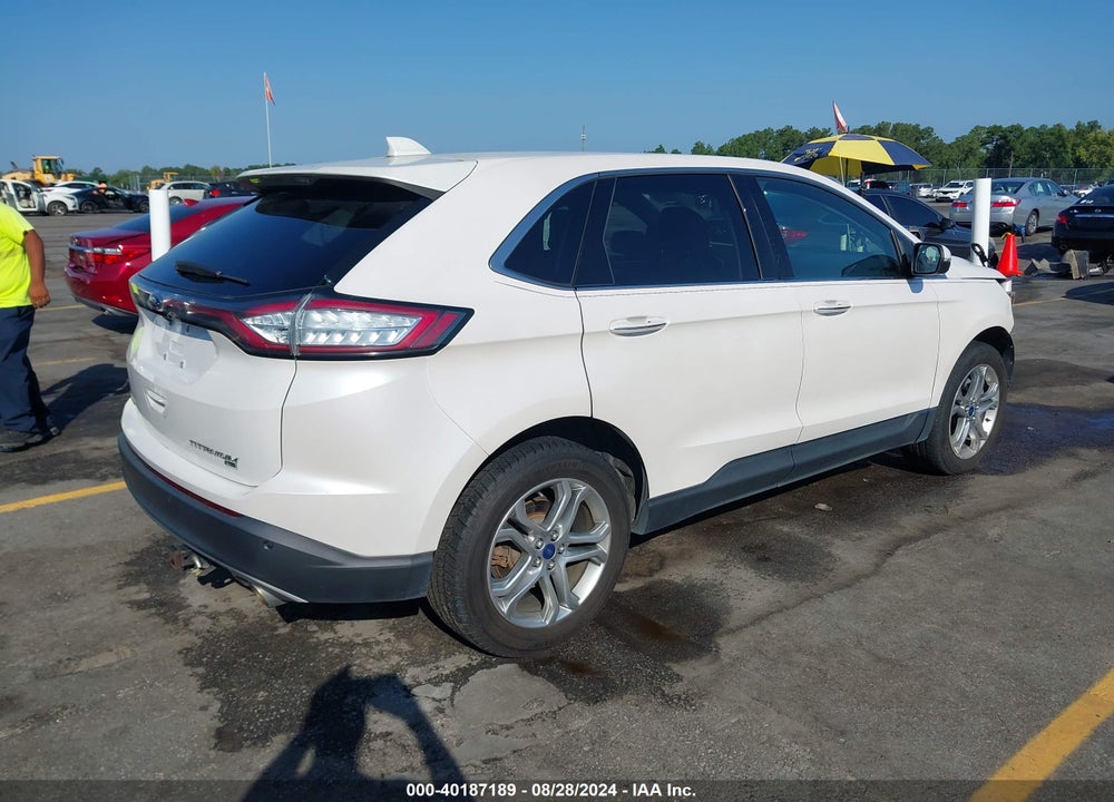 2017 FORD EDGE TITANIUM VIN: 2FMPK4K88HBB61530