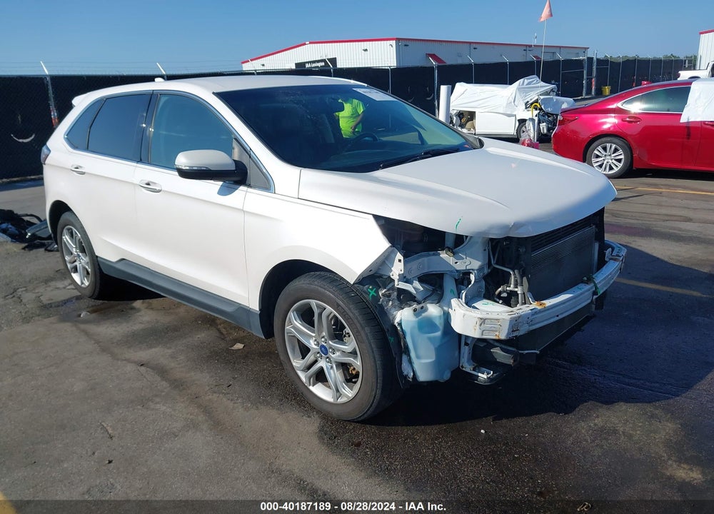 2017 FORD EDGE TITANIUM VIN: 2FMPK4K88HBB61530