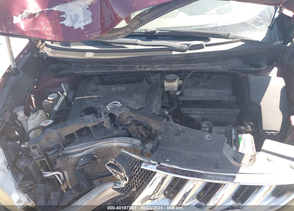 2009 NISSAN MURANO S VIN: JN8AZ18W49W145212