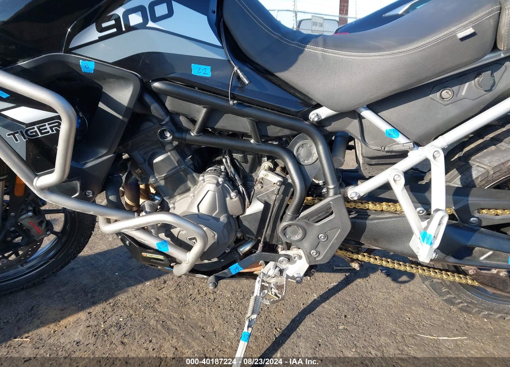 2022 TRIUMPH MOTORCYCLE TIGER 900 GT VIN: SMTE62DF3NTAW8138