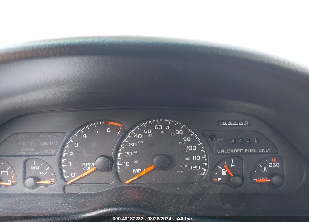 1996 CHEVROLET CAMARO RS VIN: 2G1FP22K9T2115644