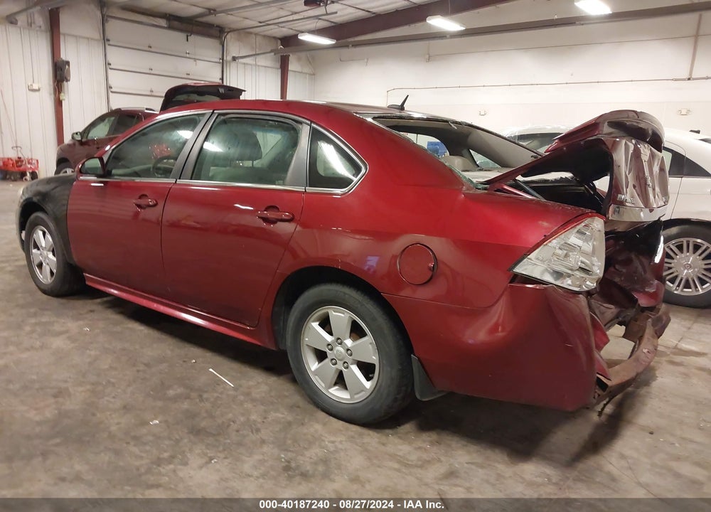 2010 CHEVROLET IMPALA LT VIN: 2G1WB5EK0A1153410