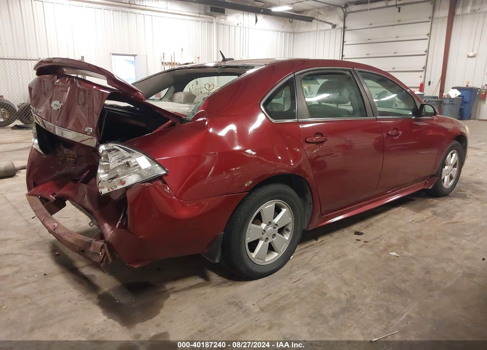 2010 CHEVROLET IMPALA LT VIN: 2G1WB5EK0A1153410
