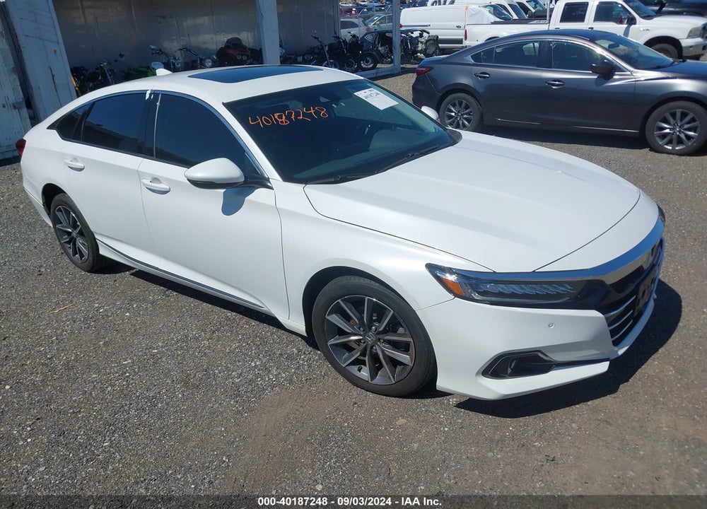 2021 HONDA ACCORD EX-L VIN: 1HGCV1F5XMA117786
