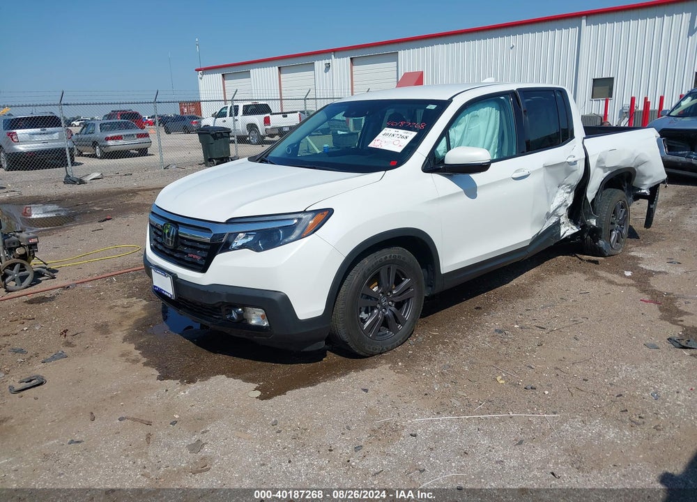 2020 HONDA RIDGELINE 2WD SPORT VIN: 5FPYK2F10LB000165