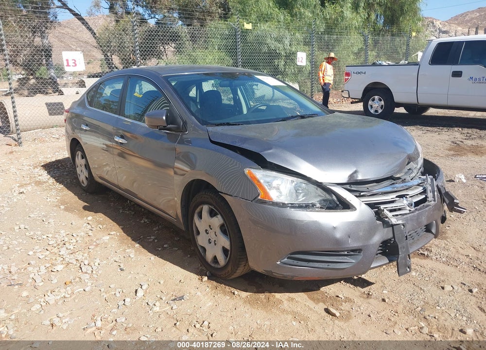 2015 NISSAN SENTRA S VIN: 3N1AB7AP6FY297795