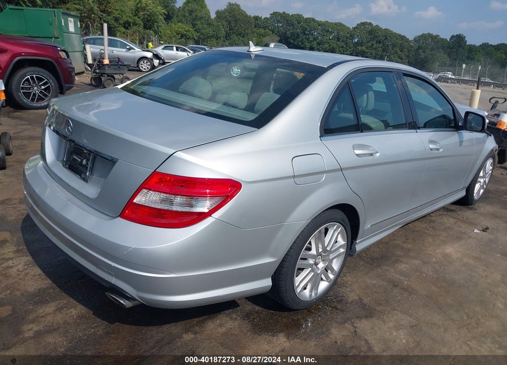 2008 MERCEDES-BENZ C 300 LUXURY/SPORT VIN: WDDGF54X68F122281