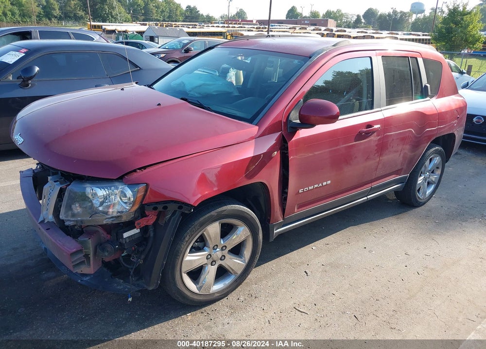 2014 JEEP COMPASS LIMITED VIN: 1C4NJCCB4ED568382