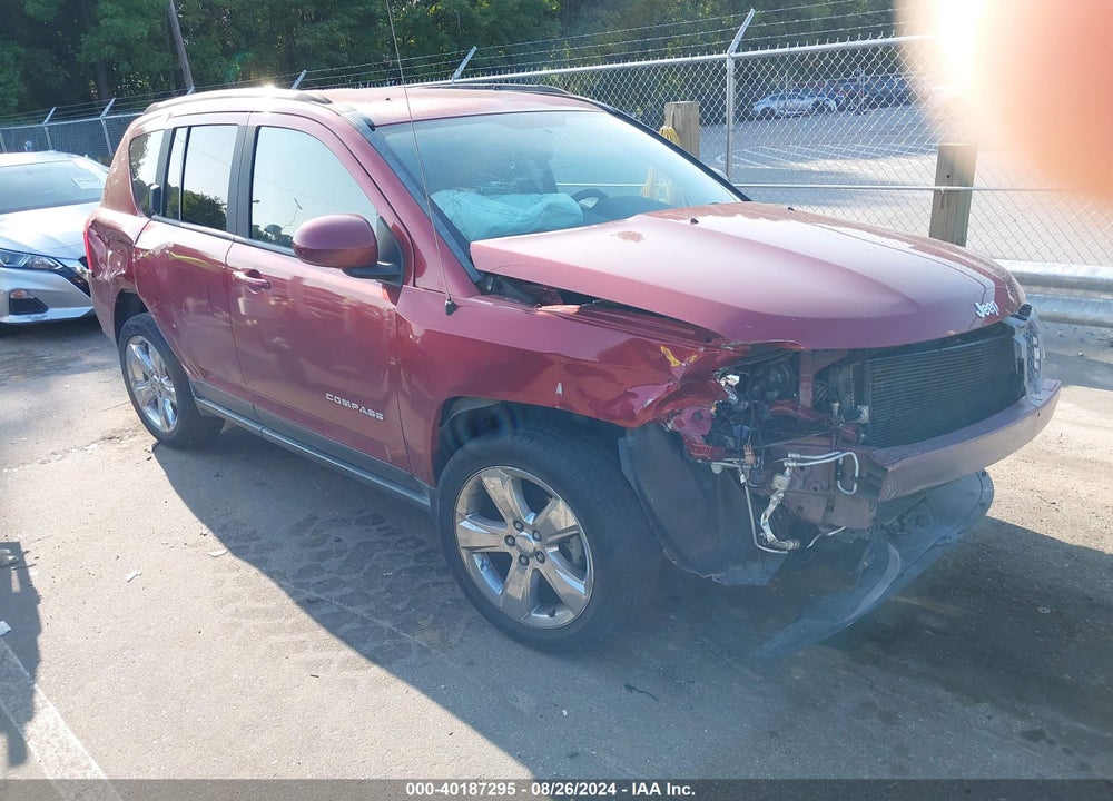 2014 JEEP COMPASS LIMITED VIN: 1C4NJCCB4ED568382