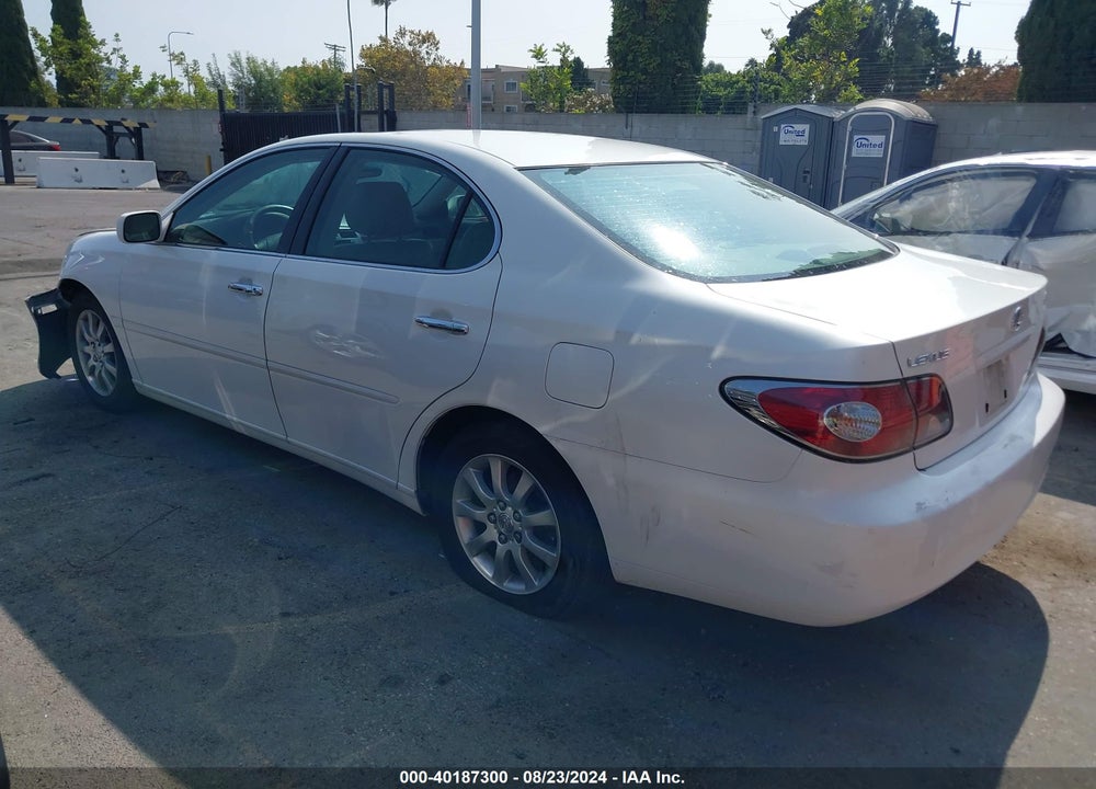 2003 LEXUS ES 300 VIN: JTHBF30G036014843
