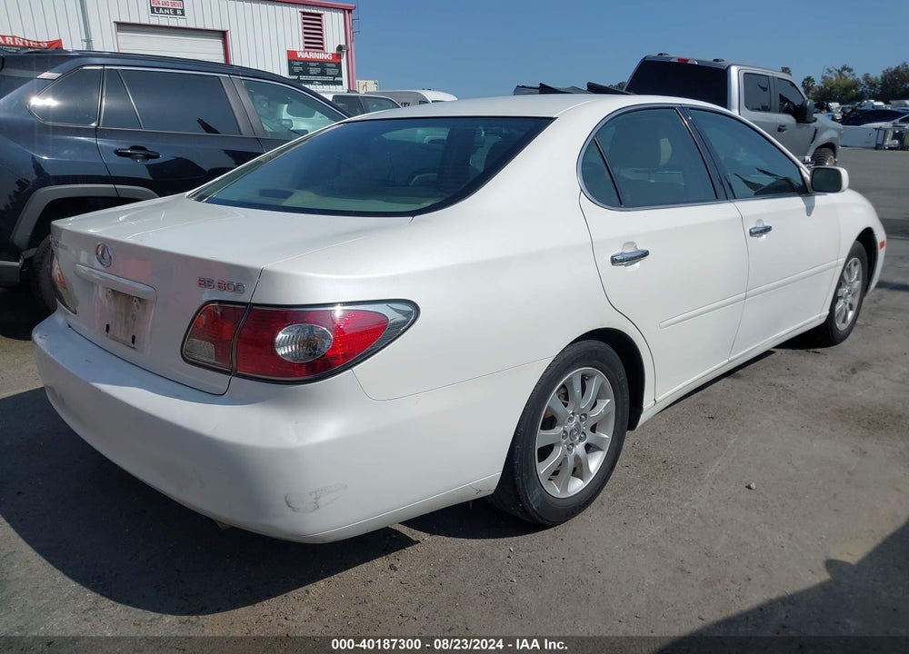 2003 LEXUS ES 300 VIN: JTHBF30G036014843