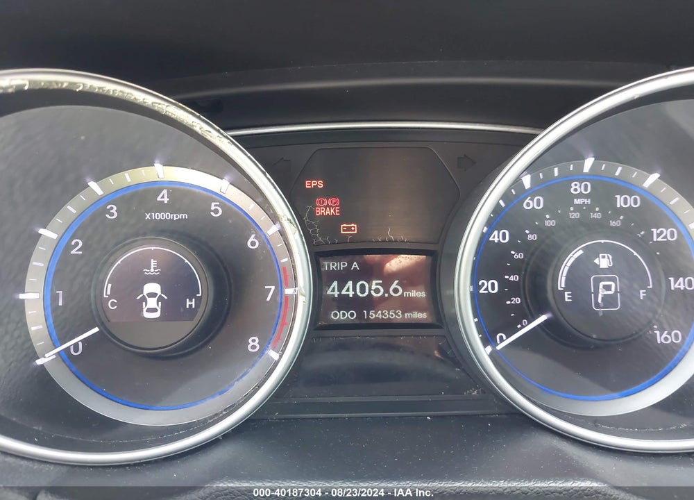 2011 HYUNDAI SONATA GLS VIN: 5NPEB4AC9BH284668