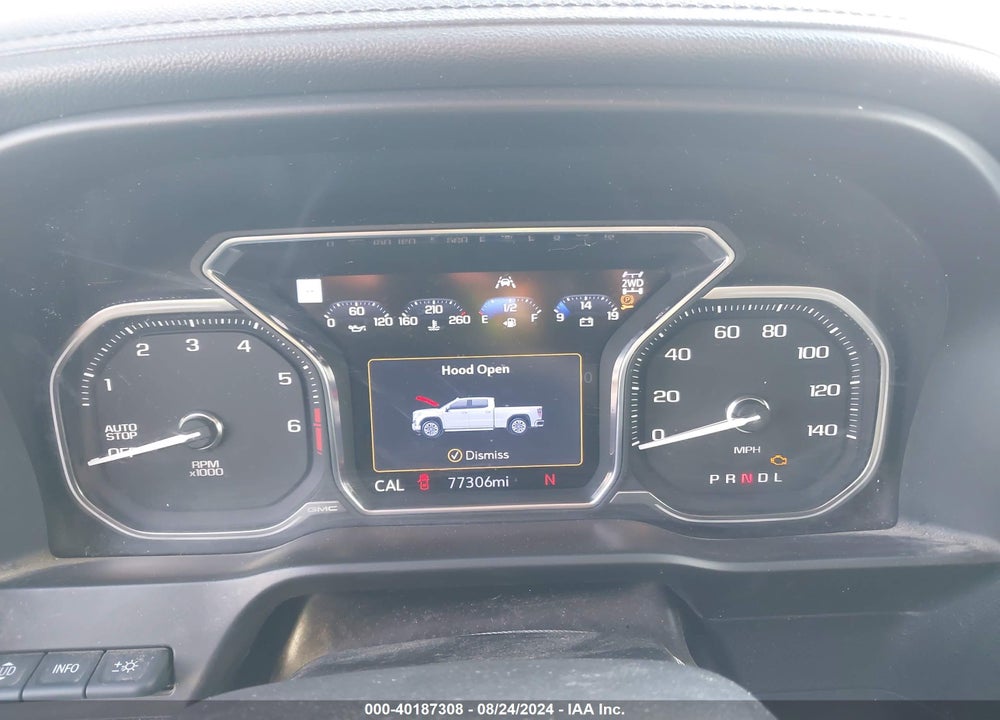 2019 GMC SIERRA 1500 AT4 VIN: 1GTP9EEL4KZ391382