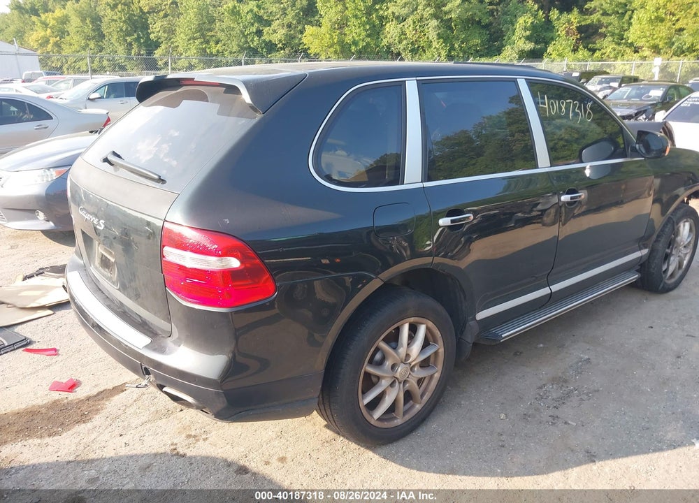 2008 PORSCHE CAYENNE S VIN: WP1AB29P08LA34958