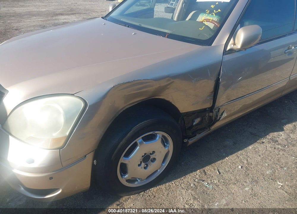 2002 LEXUS LS 430 VIN: JTHBN30F620062374