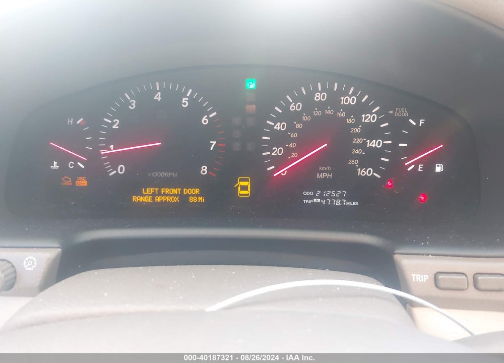 2002 LEXUS LS 430 VIN: JTHBN30F620062374