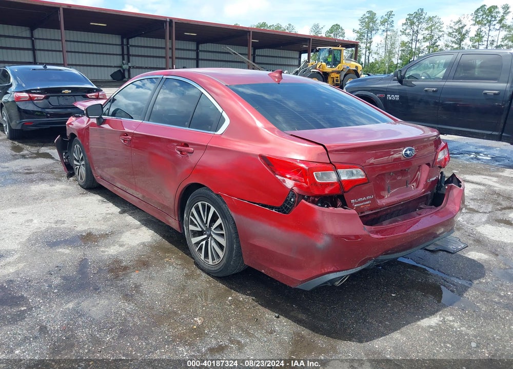 2018 SUBARU LEGACY 2.5I PREMIUM VIN: 4S3BNAF68J3021884