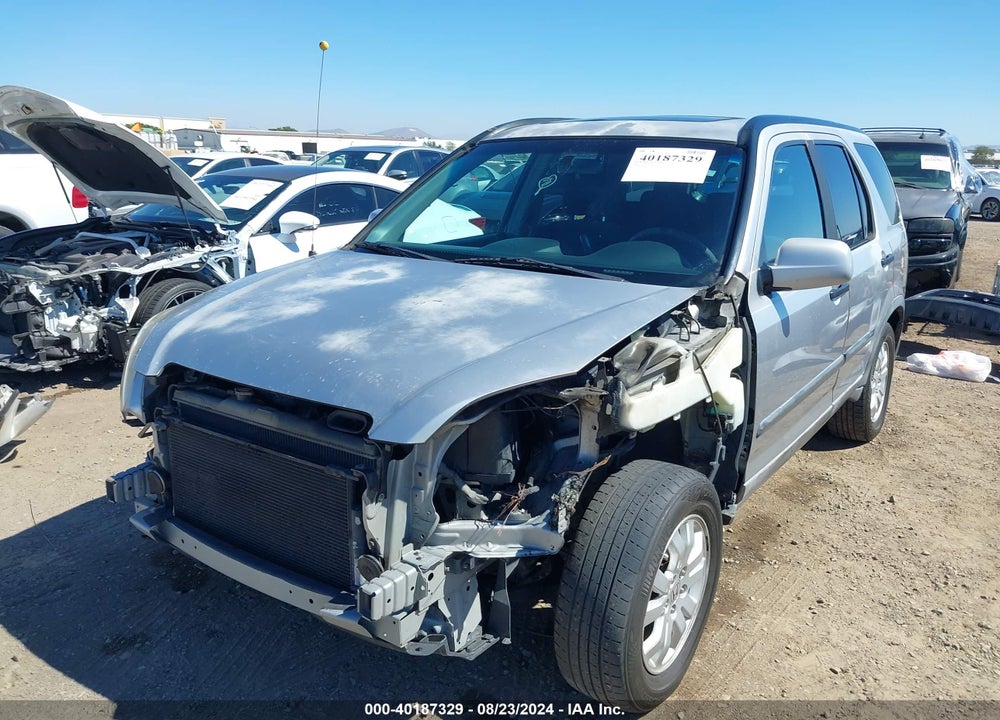 2005 HONDA CR-V EX VIN: JHLRD78835C039916