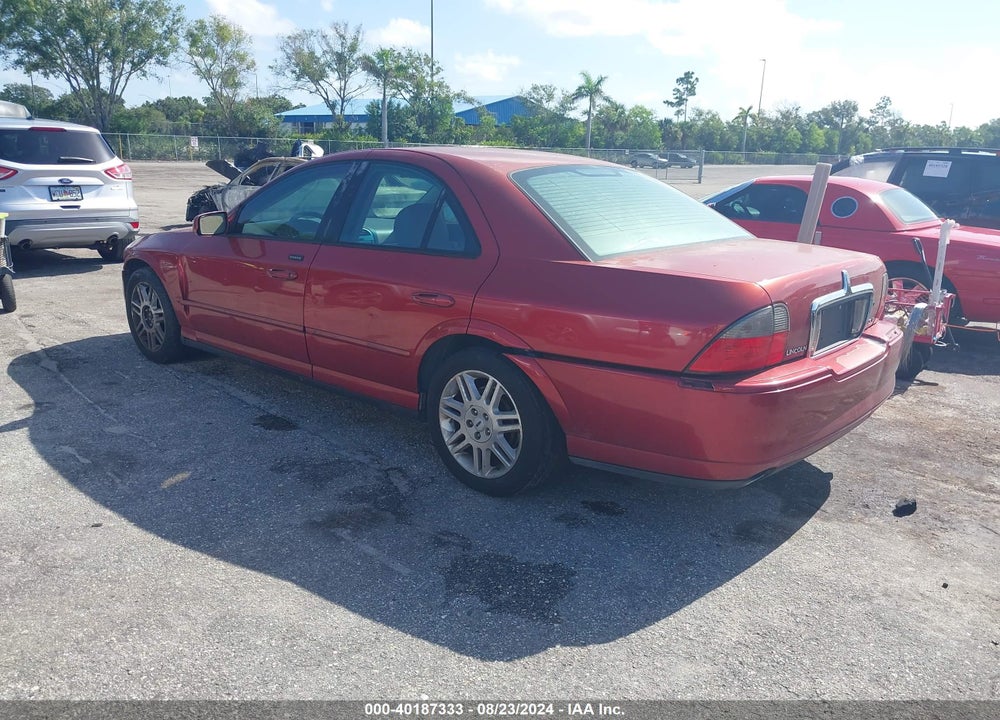 2004 LINCOLN LS V8 VIN: 1LNHM87A44Y637867