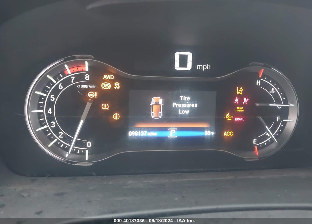 2017 HONDA PILOT TOURING VIN: 5FNYF6H97HB083608