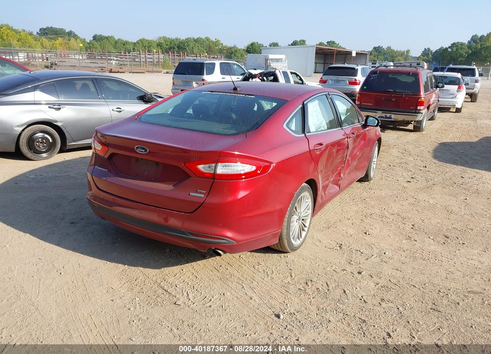 2016 FORD FUSION SE VIN: 3FA6P0HD5GR129316