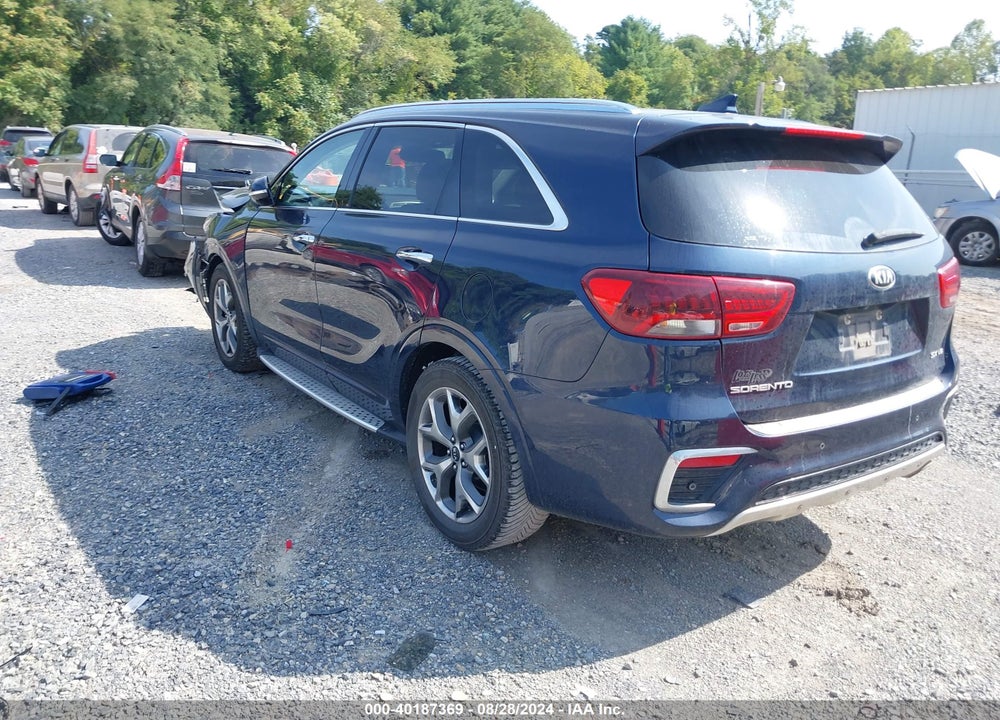 2019 KIA SORENTO VIN: 5XYPK4A55KG466224