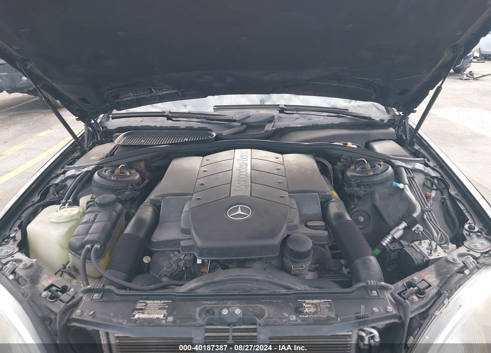 2000 MERCEDES-BENZ S 500 VIN: WDBNG75J2YA117479