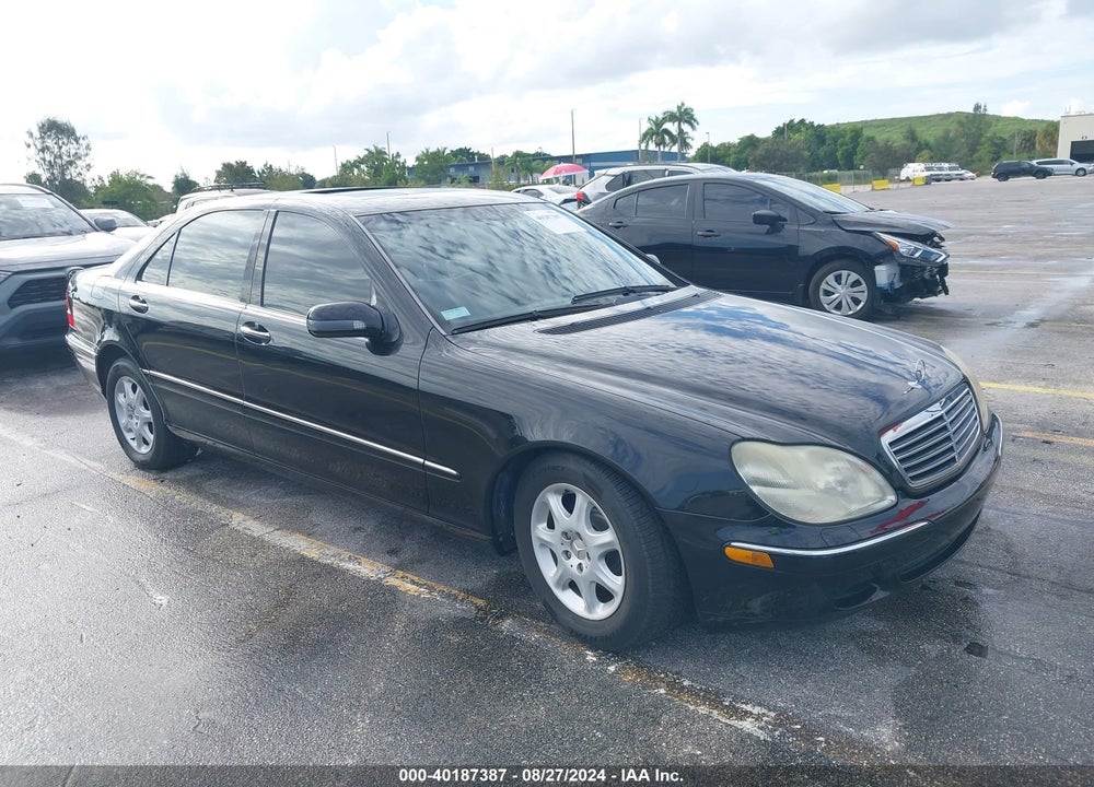2000 MERCEDES-BENZ S 500 VIN: WDBNG75J2YA117479