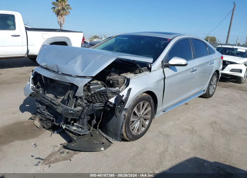 2017 HYUNDAI SONATA SPORT VIN: 5NPE34AF4HH526458