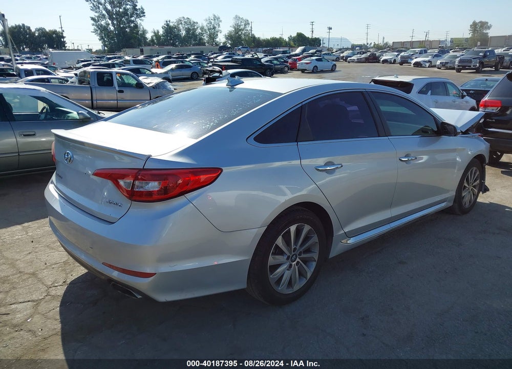 2017 HYUNDAI SONATA SPORT VIN: 5NPE34AF4HH526458