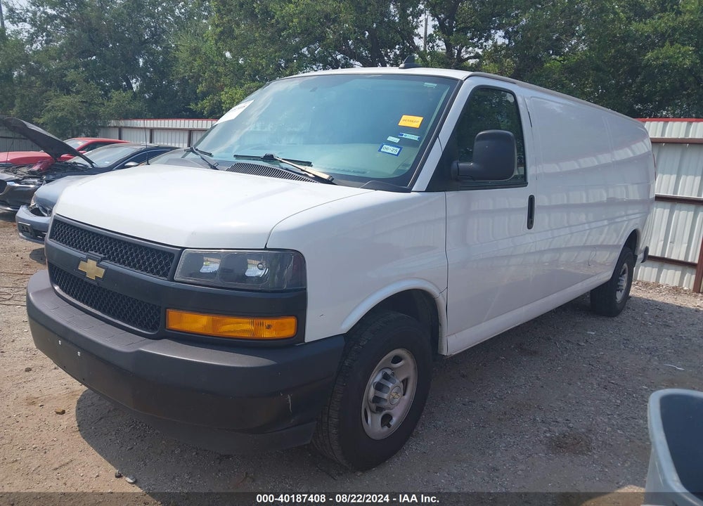 2021 CHEVROLET EXPRESS CARGO RWD 2500 EXTENDED WHEELBASE WT VIN: 1GCWGBFP1M1259571