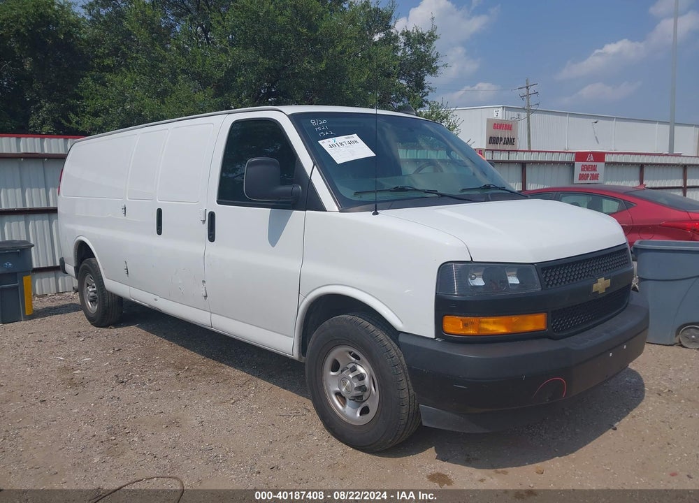 2021 CHEVROLET EXPRESS CARGO RWD 2500 EXTENDED WHEELBASE WT VIN: 1GCWGBFP1M1259571
