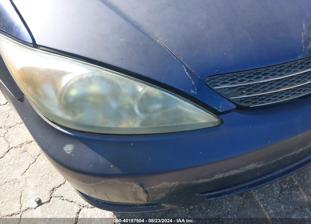 2002 TOYOTA CAMRY VIN: 4T1BE32K52U537190