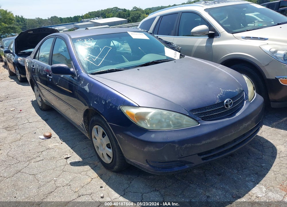 2002 TOYOTA CAMRY VIN: 4T1BE32K52U537190